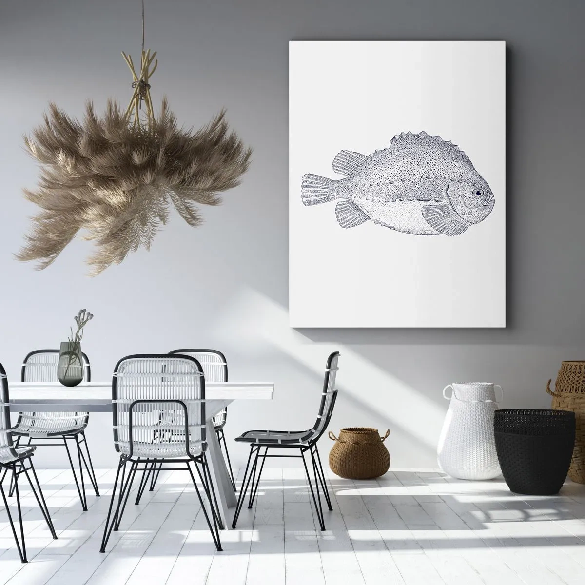 Impression sur toile - Image sur toile - Pour l'album du naturaliste - 55x100 cm