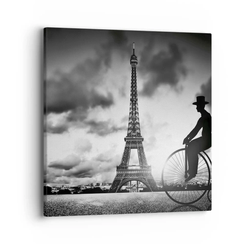 Impression sur toile - Image sur toile - Nostalgie de la Belle Epoque - 40x40 cm