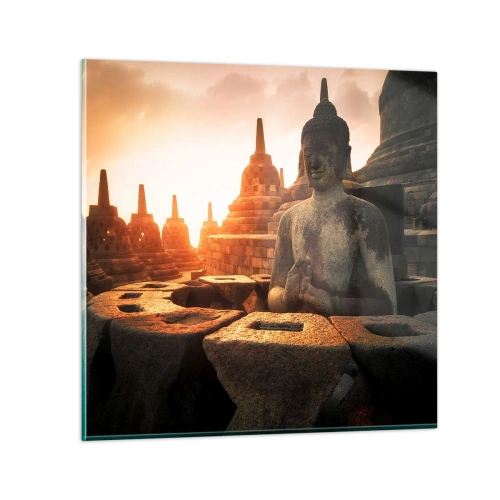 Impression sur verre - Image sur verre - Temps de grande sagesse - 70x70 cm