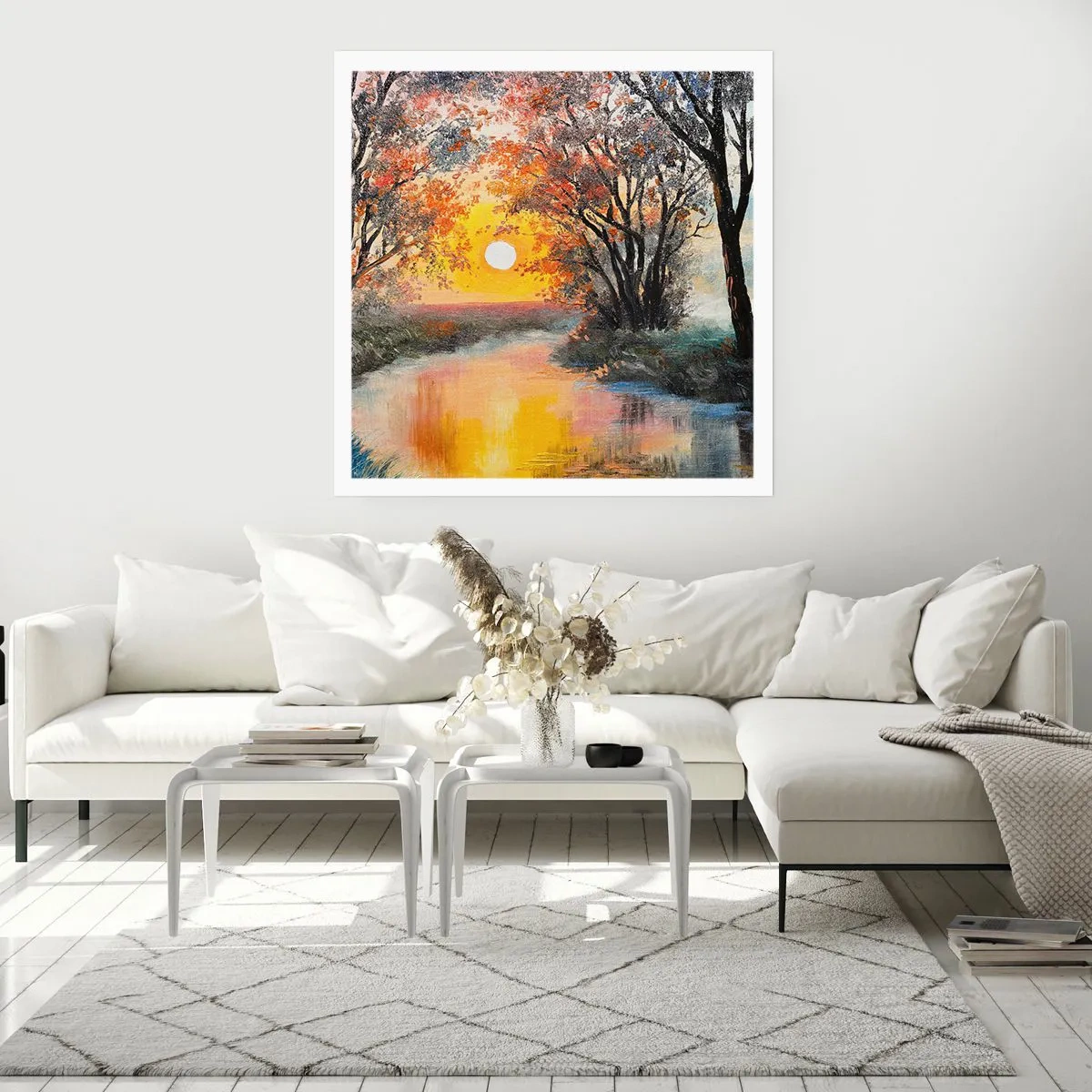 Affiche - Poster - Climats de printemps - 40x40 cm