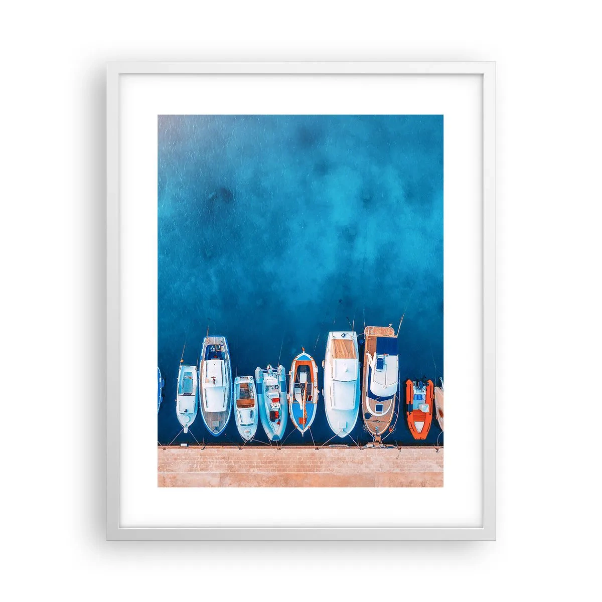 Affiche dans un cadre blanc - Poster - En une seule fois - 40x50 cm