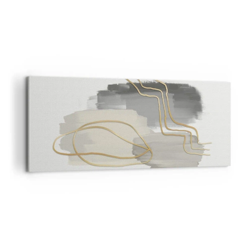 Impression sur toile - Image sur toile - Durée et mouvement - 100x40 cm