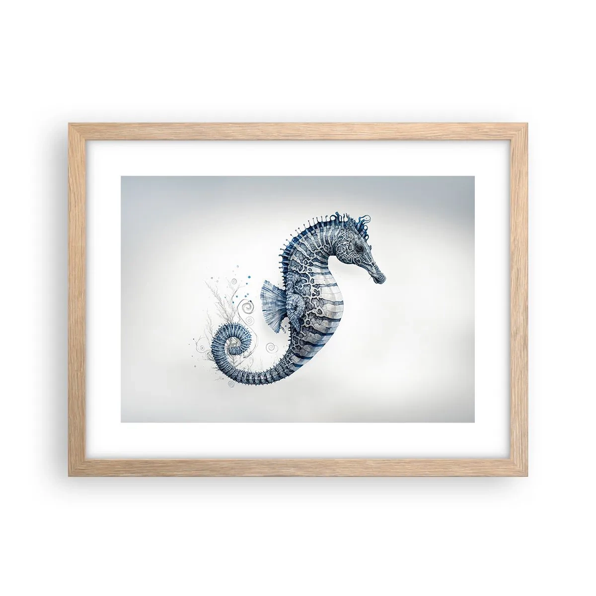 Affiche dans un chêne clair - Poster - Une subtile plaisanterie de la nature - 40x30 cm