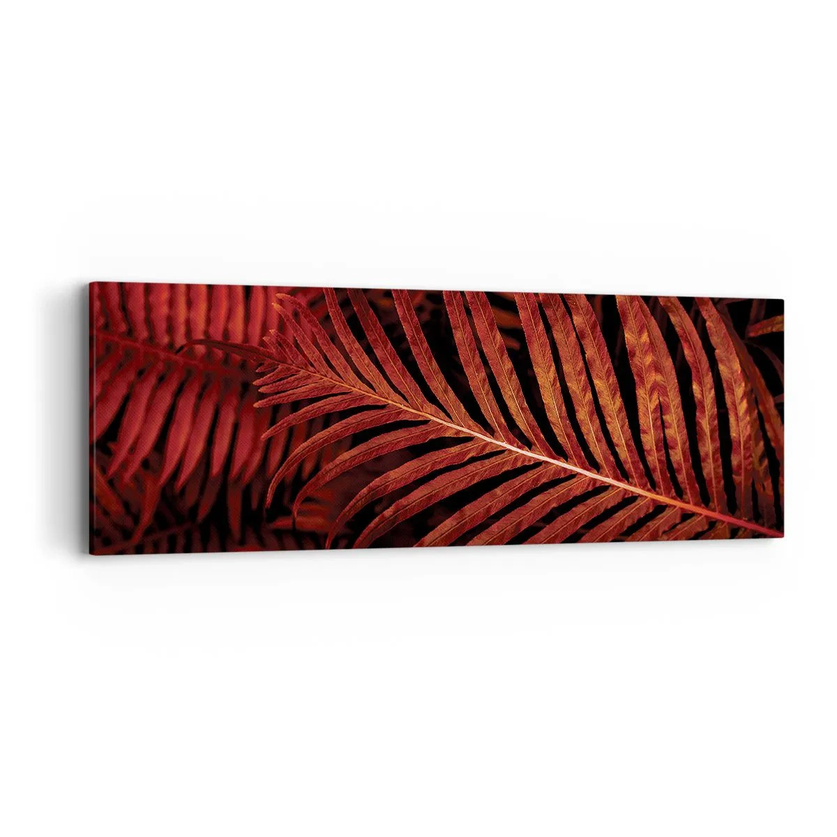 Impression sur toile - Image sur toile - Chaleur de la vie - 90x30 cm