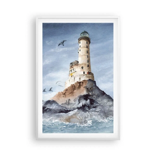 Affiche dans un cadre blanc - Poster - Invincible - 61x91 cm