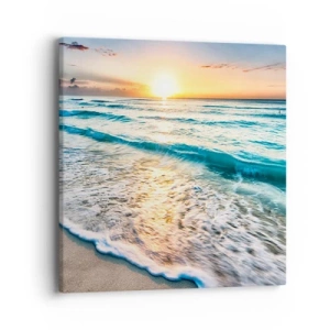 Impression sur toile - Image sur toile - Une vue qui en vaut la peine - 40x40 cm