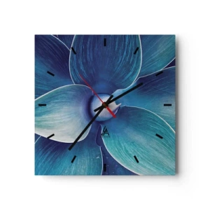 Horloge murale - Pendule murale - Le bleu du ciel - 40x40 cm