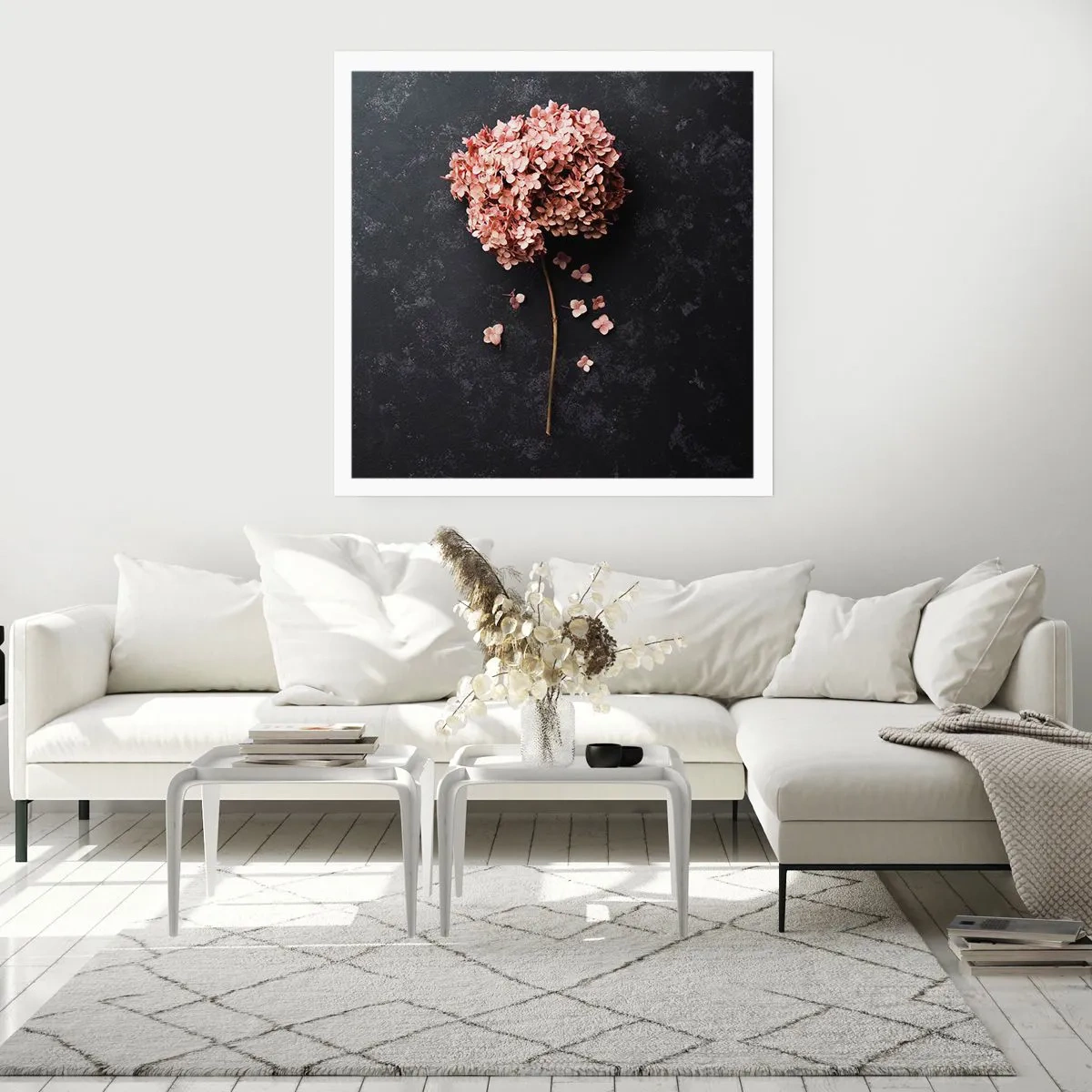 Affiche - Poster - Un signe vraiment romantique - 40x40 cm