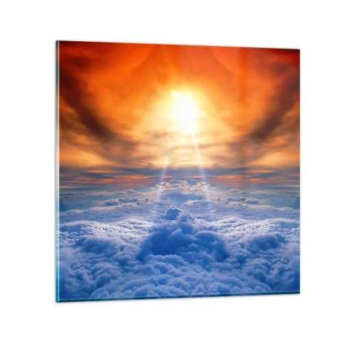 Impression sur verre - Image sur verre - Paysage mystique - 30x30 cm