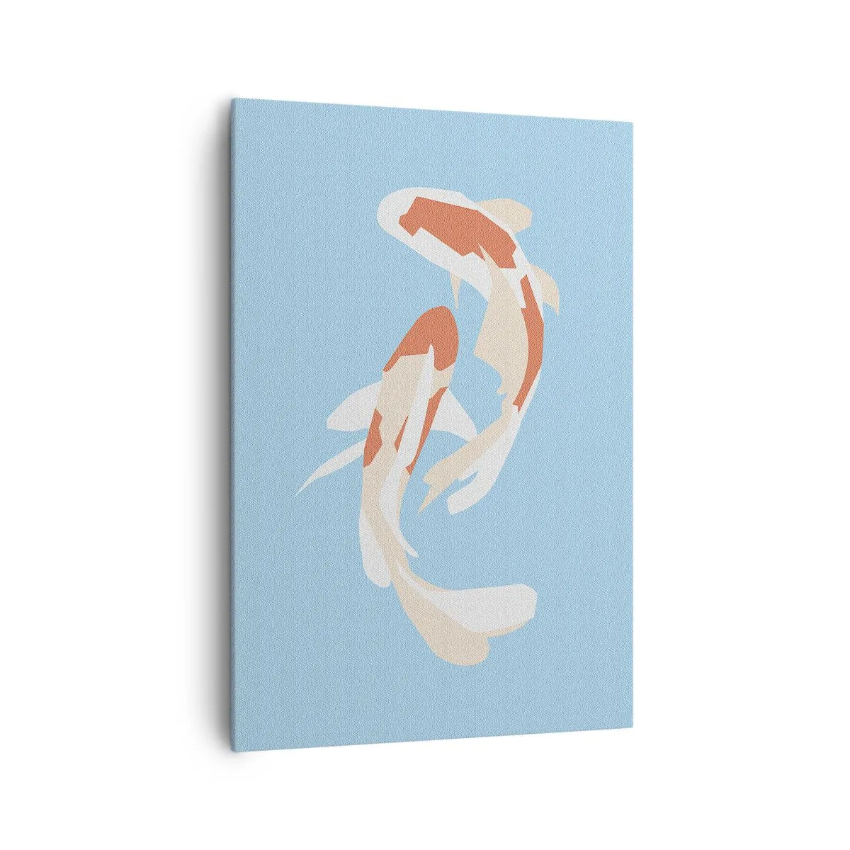 Impression sur toile - Image sur toile - Natation synchronisée spontanée - 70x100 cm