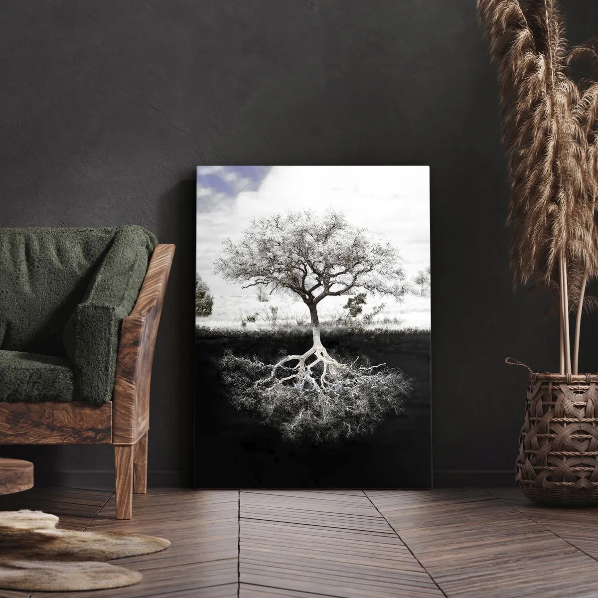 Impression sur toile - Image sur toile - Découvrir la nature du monde - 70x100 cm