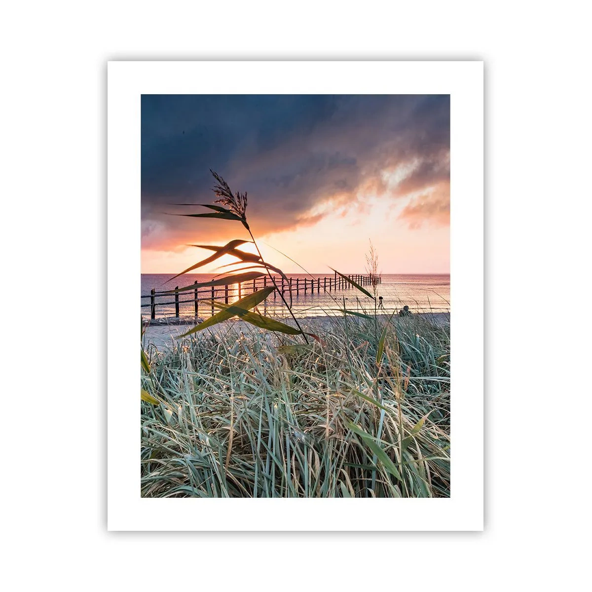 Affiche - Poster - Ça ne passe pas avec le vent - 40x50 cm