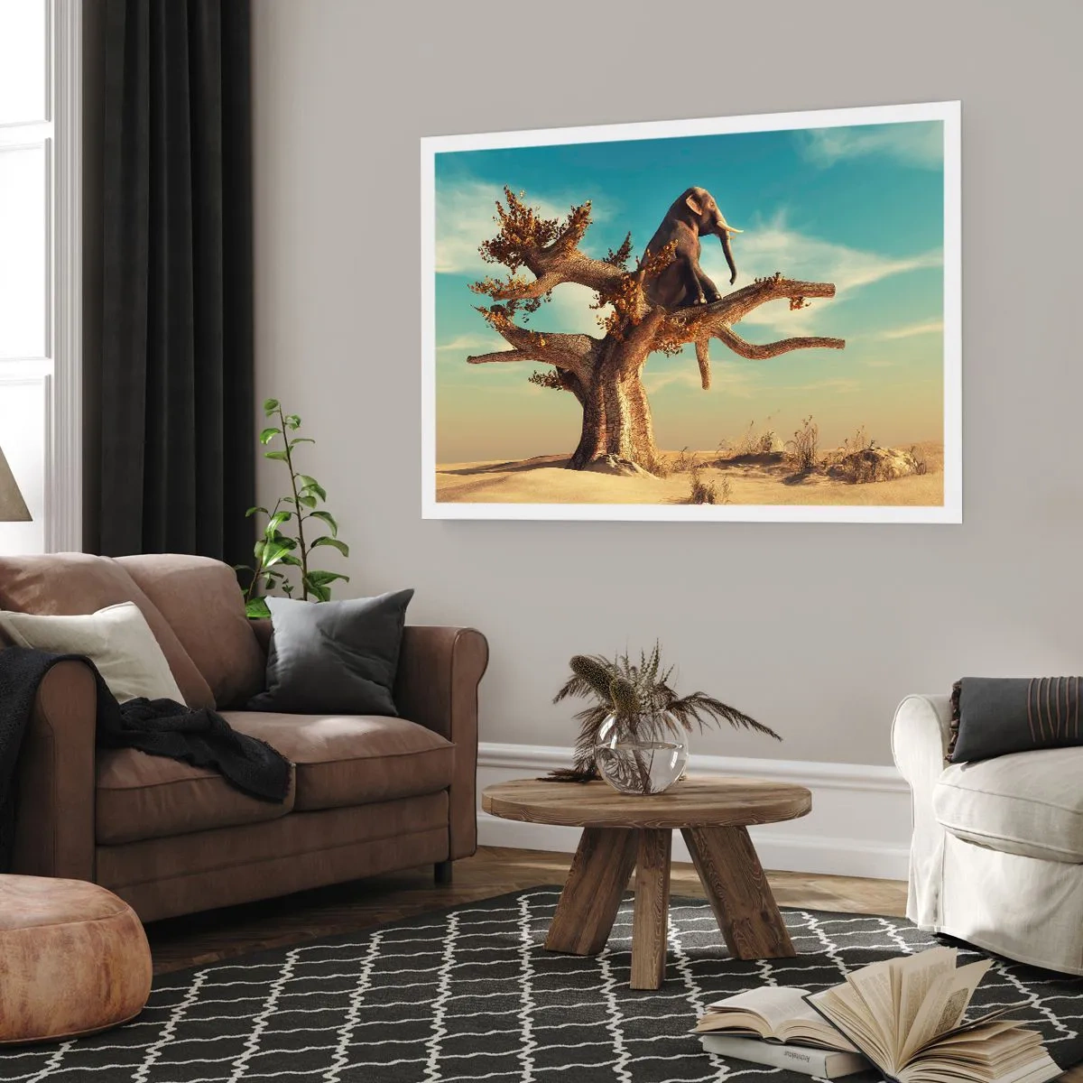 Affiche - Poster - Nouveau point de vue - 91x61 cm