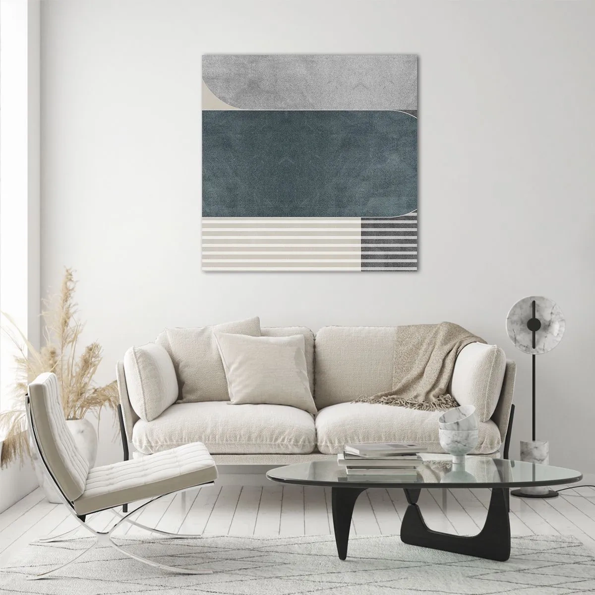 Impression sur verre - Image sur verre - Composition de niveaux - 60x60 cm