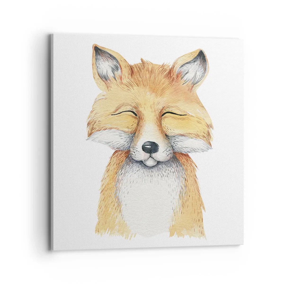 Impression sur toile - Image sur toile - Humeurs de renard - 70x70 cm