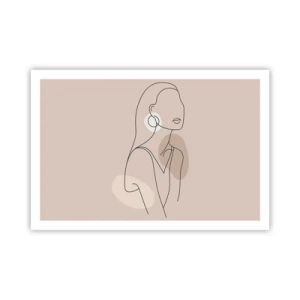 Affiche - Poster - Icone féminin - 91x61 cm