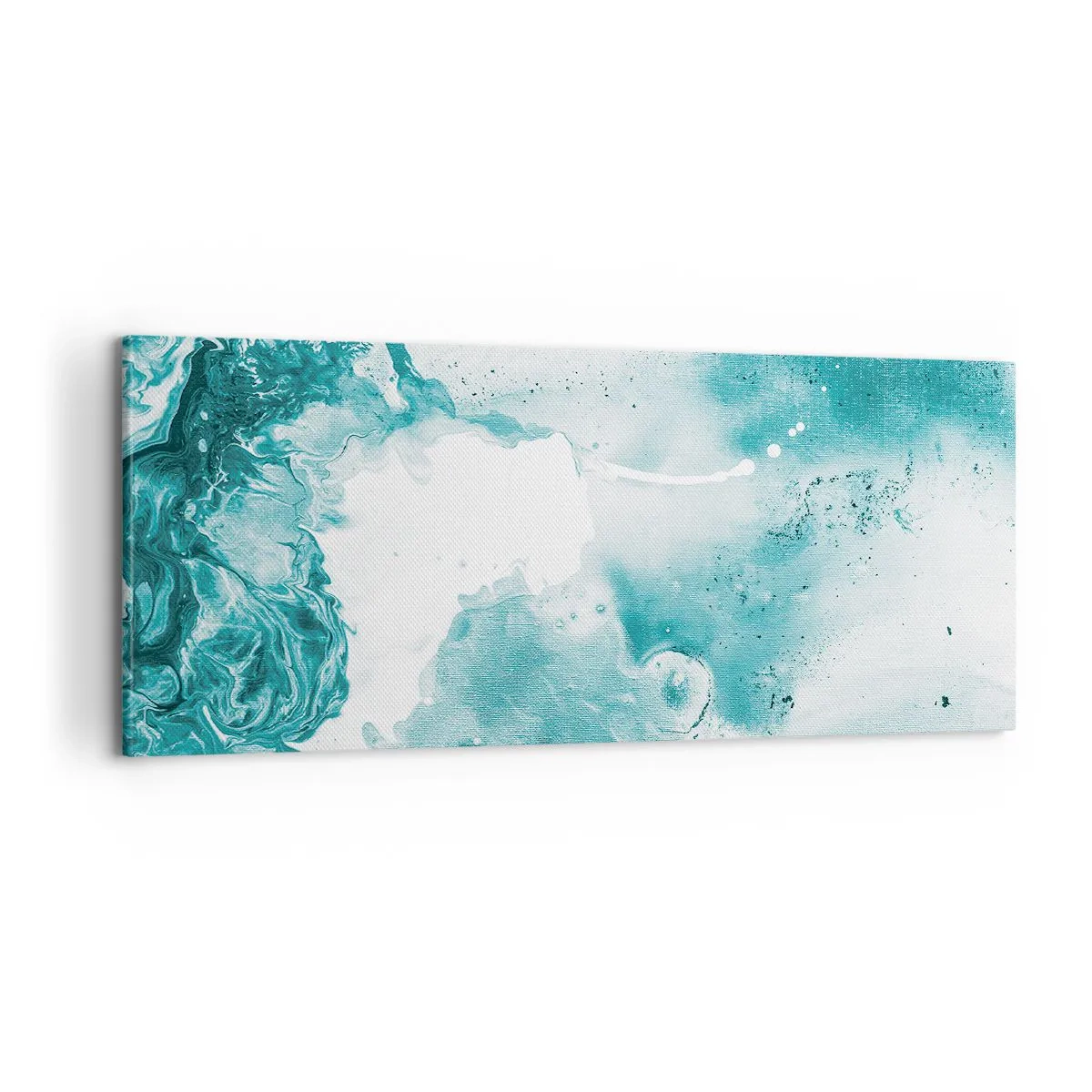 Impression sur toile - Image sur toile - Marécage bleu - 100x40 cm