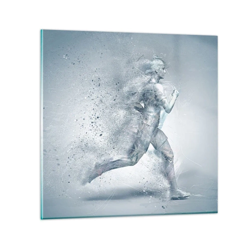 Impression sur verre - Image sur verre - Une énergie cristalline - 70x70 cm