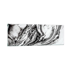 Impression sur verre - Image sur verre - Au début, c'était le chaos - 90x30 cm