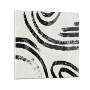 Impression sur verre - Image sur verre - À moitié arrêté - 50x50 cm