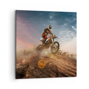 Impression sur toile - Image sur toile - Pour la victoire - 50x50 cm