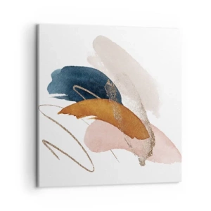 Impression sur toile - Image sur toile - Composition ailée - 60x60 cm