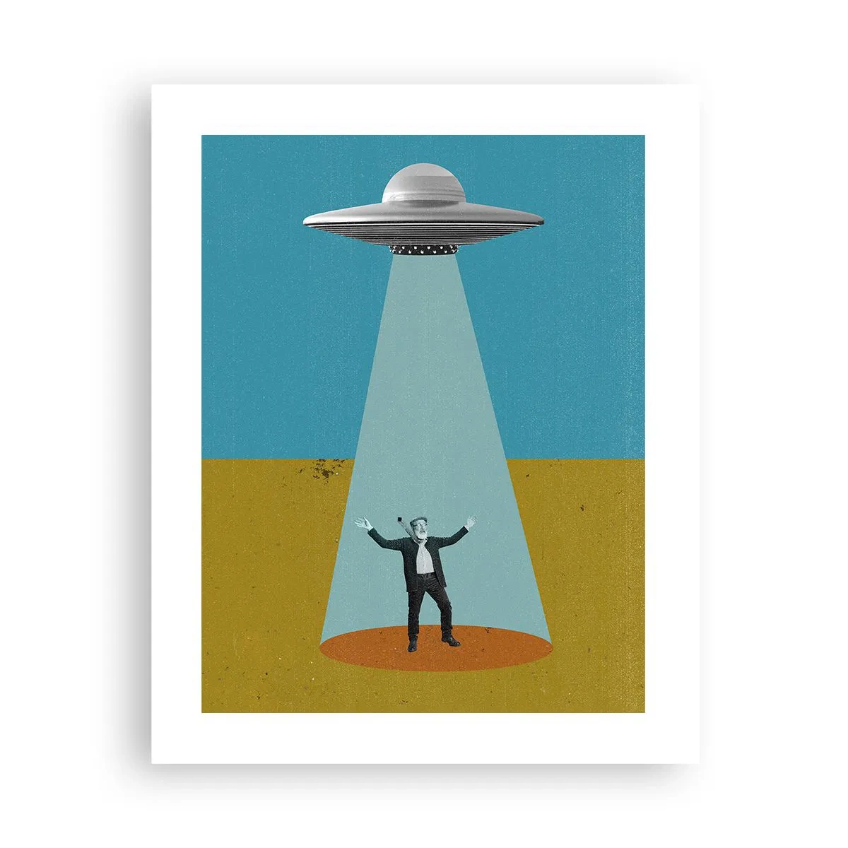 Affiche - Poster - Rencontre proche - 40x50 cm