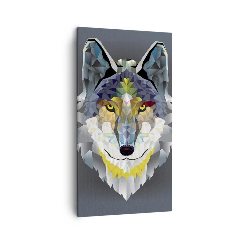 Impression sur toile - Image sur toile - On parle du loup - 45x80 cm