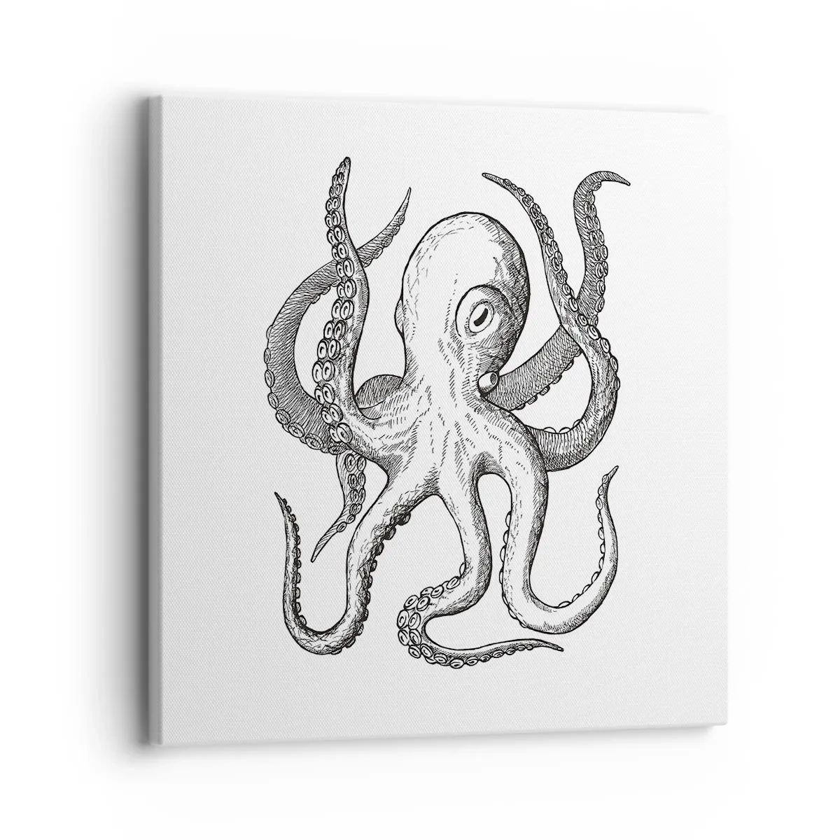 Impression sur toile - Image sur toile - Dansant avec les vagues - 30x30 cm