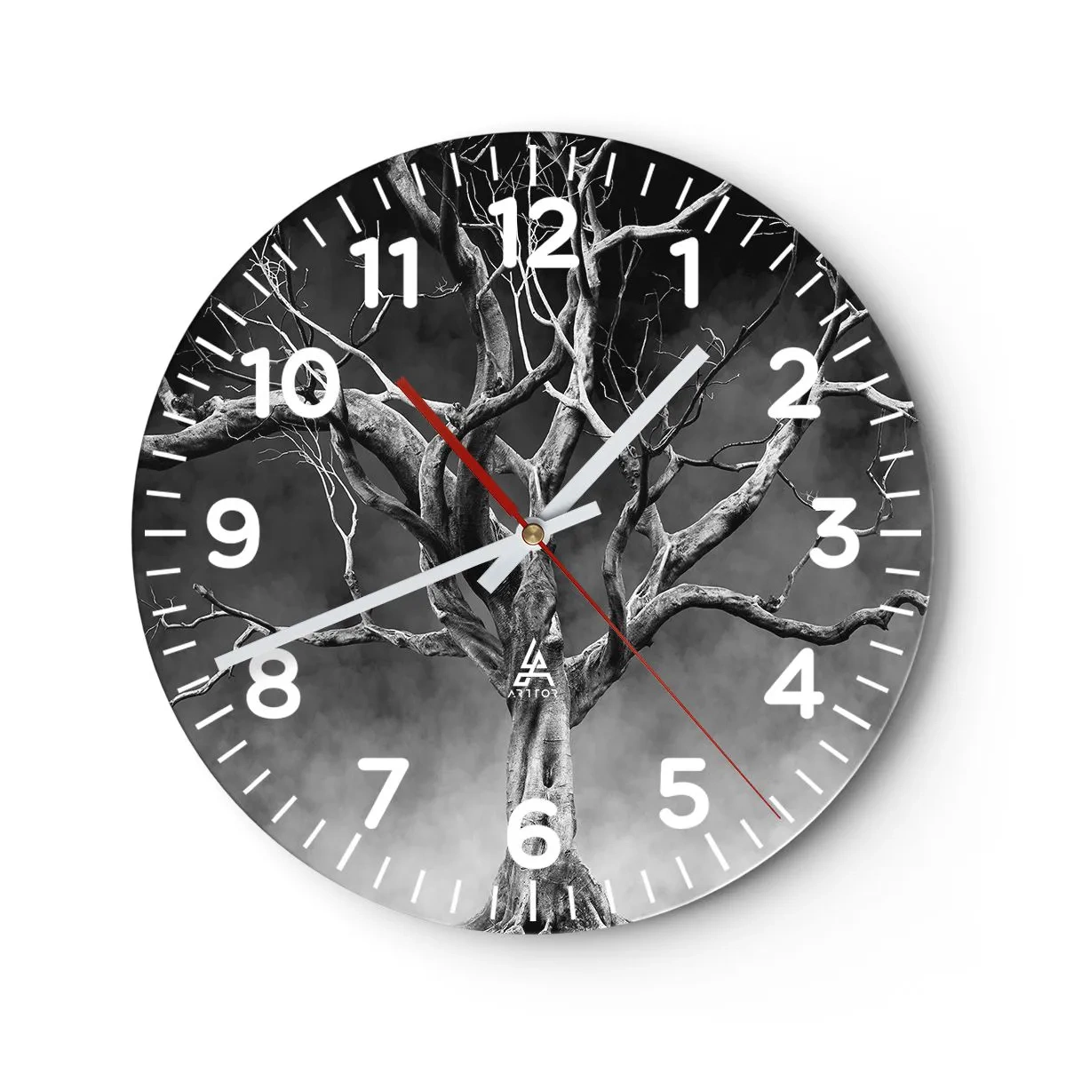 Horloge murale - Pendule murale - Primordial et sacré - 30x30 cm