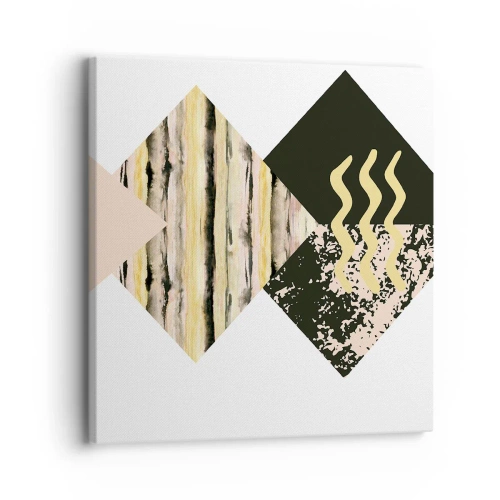 Impression sur toile - Image sur toile - Pas si simple - 30x30 cm