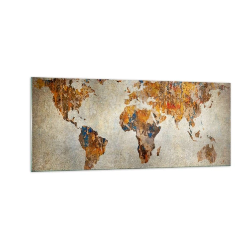 Impression sur verre - Image sur verre - Un monde vraiment immense - 100x40 cm