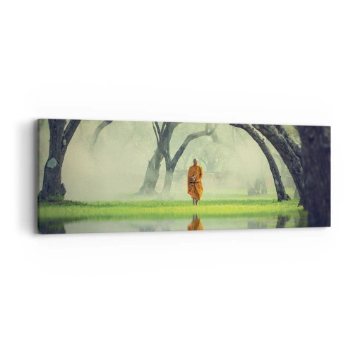 Impression sur toile - Image sur toile - En route vers l'illumination - 90x30 cm