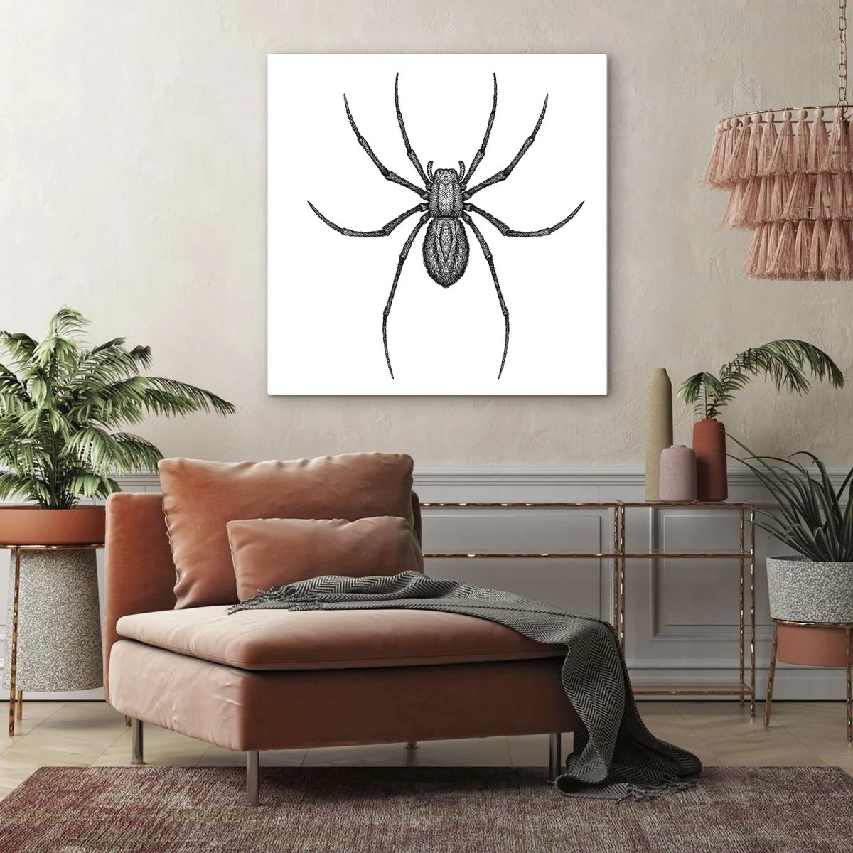 Impression sur toile - Image sur toile - Une précision troublante - 70x70 cm