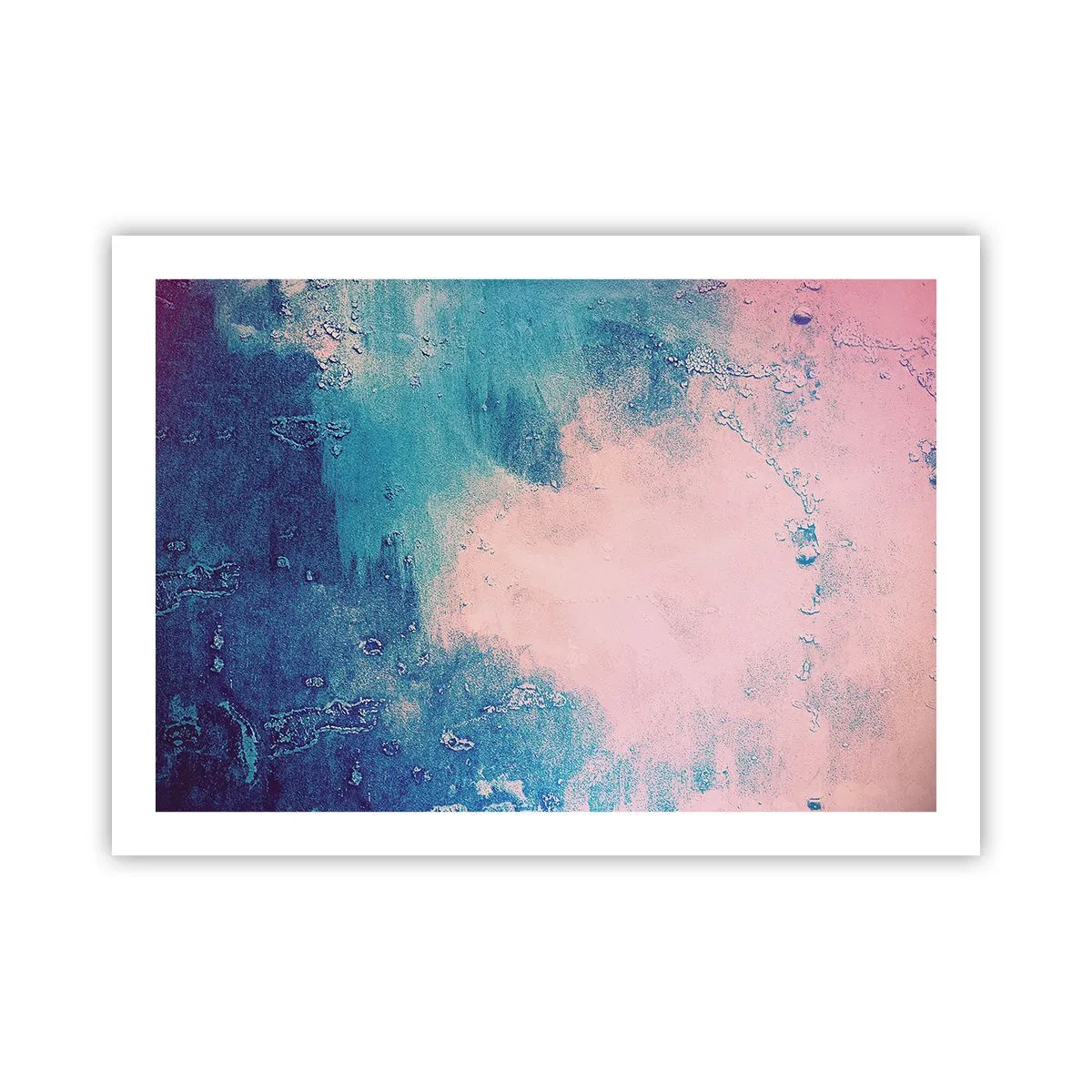 Affiche - Poster - Etreintes bleues - 70x50 cm