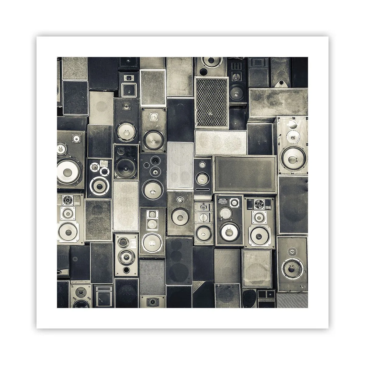 Affiche - Poster - Tout va bien - 50x50 cm