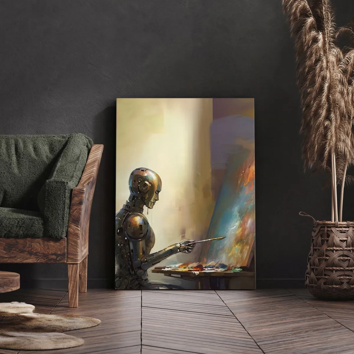 Impression sur toile - Image sur toile - L'art du futur - 45x80 cm
