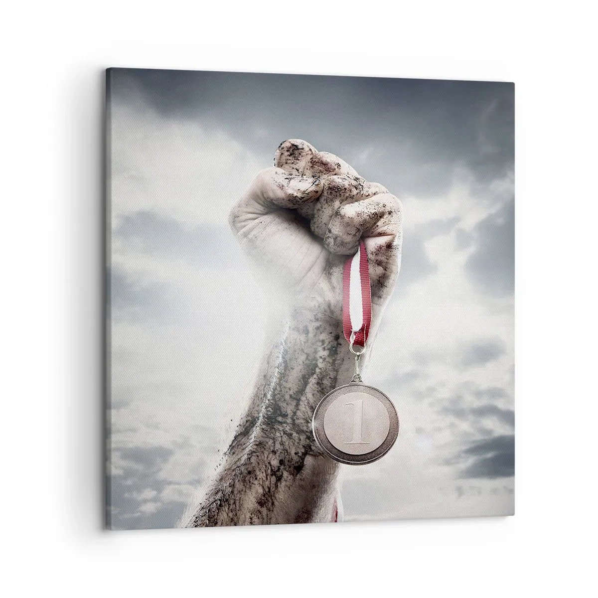 Impression sur toile - Image sur toile - Per aspera ad astra - 50x50 cm