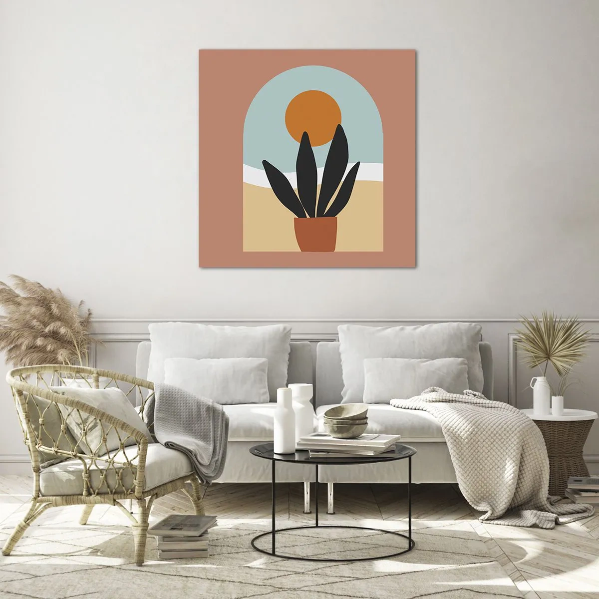 Impression sur verre - Image sur verre - Petits bonheurs - 30x30 cm