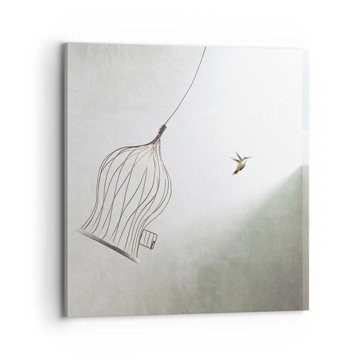 Impression sur toile - Image sur toile - Dans son élément - 70x70 cm