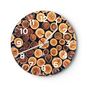 Horloge murale - Pendule murale - Quel âge je semble avoir ? - 30x30 cm