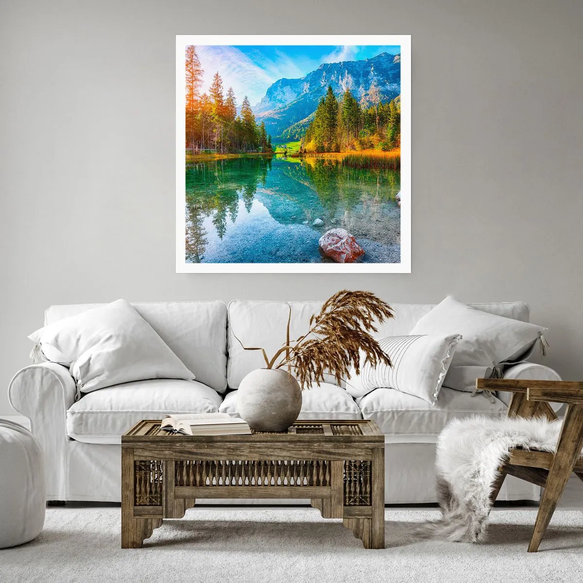 Affiche - Poster - Douceur automnale - 40x40 cm