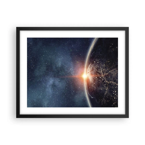 Affiche dans un cadre noir - Poster - Dans une nouvelle perspective - 50x40 cm