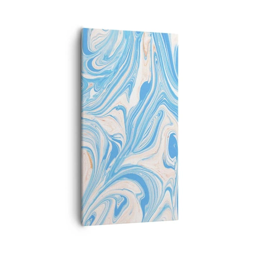 Impression sur toile - Image sur toile - Bassin turquoise - 55x100 cm