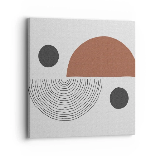 Impression sur toile - Image sur toile - Perfection de la roue - 40x40 cm