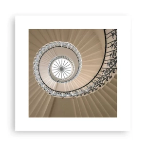 Affiche - Poster - À l'intérieur de la coquille - 30x30 cm