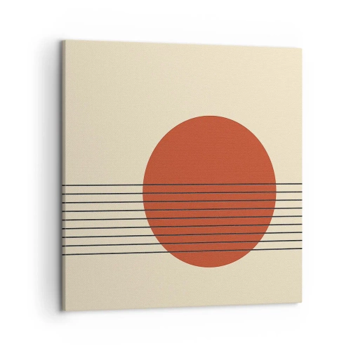 Impression sur toile - Image sur toile - Aux alentours et plus loin - 50x50 cm