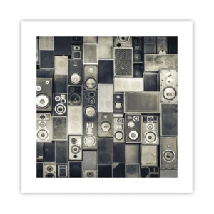 Affiche - Poster - Tout va bien - 40x40 cm