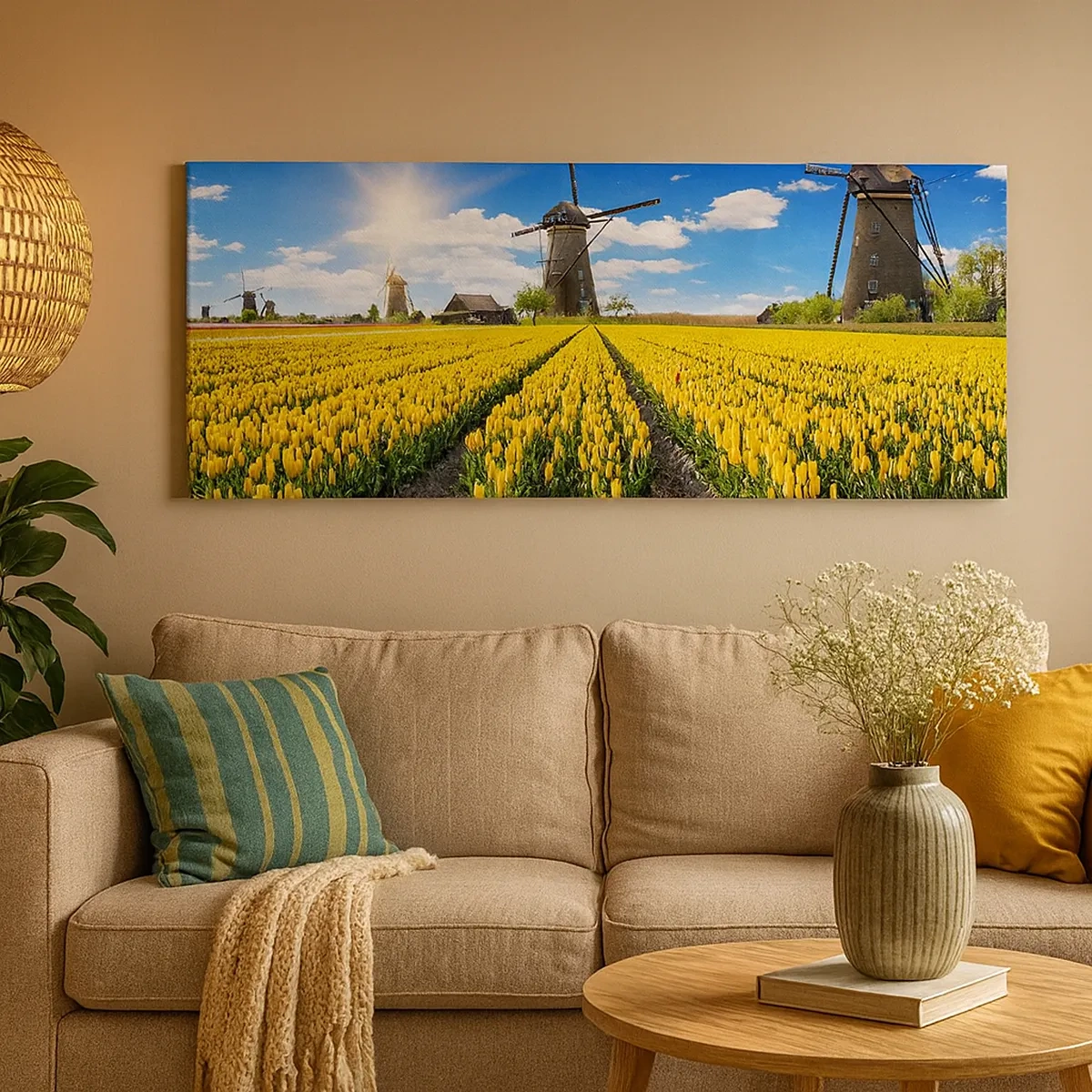 Impression sur toile - Image sur toile - Ça ne pourrait pas être plus hollandais - 30x30 cm