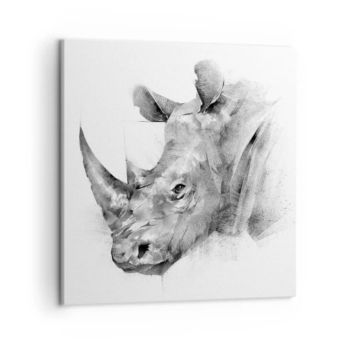 Impression sur toile - Image sur toile - Potrait africain - 50x50 cm